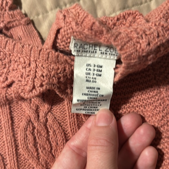 Baby thin sweater dress - Picture 3 of 7